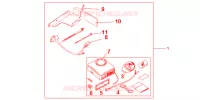 ALARME pour Honda SH 125 TOP BOX BRONZE de 2012