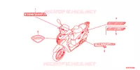 AUTOCOLLANTS pour Honda SH 125 de 2012