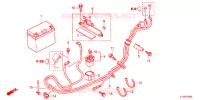 BATTERIE pour Honda SH 300 ABS BRONZE de 2012