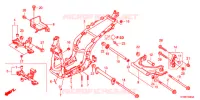 CADRE pour Honda SH 300 de 2012