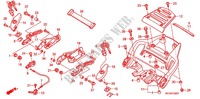 BARRES LATERALES GARDE BOUE ARRIERE pour Honda ST 1300 ABS de 2012