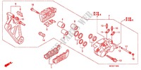 ETRIER DE FREIN ARRIERE pour Honda ST 1300 ABS de 2012
