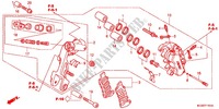 ETRIER DE FREIN AVANT GAUCHE pour Honda ST 1300 ABS de 2012