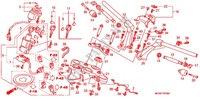 GUIDON   TE DE FOURCHE pour Honda ST 1300 ABS de 2012