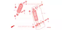 AMORTISSEUR AVANT pour Honda FOURTRAX 420 RANCHER 4X4 AT de 2012