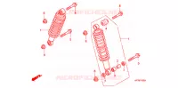 AMORTISSEUR AVANT pour Honda FOURTRAX 420 RANCHER 4X4 AT de 2012