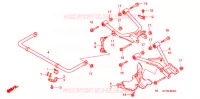 BRAS ARRIERE pour Honda FOURTRAX 420 RANCHER 4X4 AT de 2012