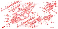 CADRE pour Honda FOURTRAX 420 RANCHER 4X4 AT de 2012