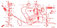 LEVIER DE GUIDON   CABLE   COMMODO pour Honda FOURTRAX 420 RANCHER 4X4 Manual Shift CAMO de 2012