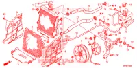 RADIATEUR pour Honda FOURTRAX 420 RANCHER 4X4 Electric Shift CAMO de 2012