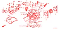 CULASSE pour Honda FOURTRAX 420 RANCHER 4X4 Electric Shift RED de 2012