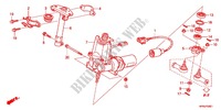 ARBRE DE DIRECTION (EPS) pour Honda FOURTRAX 420 RANCHER 4X4 PS RED de 2012
