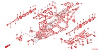 CADRE pour Honda FOURTRAX 420 RANCHER 4X4 PS RED de 2012