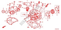 CULASSE pour Honda FOURTRAX 420 RANCHER 4X4 PS RED de 2012