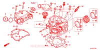 CULASSE pour Honda FOURTRAX 420 RANCHER 4X4 PS RED de 2012