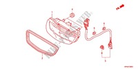 FEU ARRIERE pour Honda FOURTRAX 420 RANCHER 4X4 PS RED de 2012