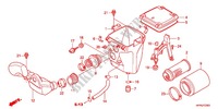 FILTRE A AIR pour Honda FOURTRAX 420 RANCHER 4X4 PS RED de 2012