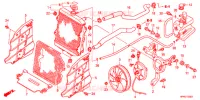 RADIATEUR pour Honda FOURTRAX 420 RANCHER 4X4 PS RED de 2012