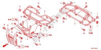 SUPPORT pour Honda FOURTRAX 420 RANCHER 4X4 PS RED de 2012