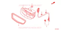 FEU ARRIERE pour Honda FOURTRAX 420 RANCHER 4X4 PS RED de 2012
