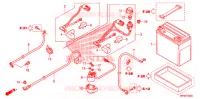 BATTERIE pour Honda FOURTRAX 420 RANCHER 2X4 Electric Shift de 2012
