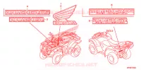 T (1) pour Honda FOURTRAX 420 RANCHER 2X4 BASE de 2012