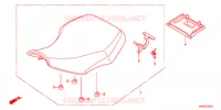 SELLE pour Honda FOURTRAX 420 RANCHER 2X4 BASE de 2012