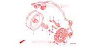 ALTERNATEUR pour Honda TRX 450 R SPORTRAX Electric Start de 2012