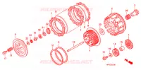 EMBRAYAGE pour Honda TRX 450 R SPORTRAX Electric Start de 2012