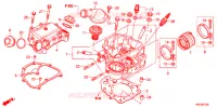 CULASSE pour Honda FOURTRAX 500 FOREMAN 4X4 de 2012