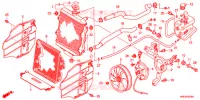 RADIATEUR pour Honda FOURTRAX 500 FOREMAN 4X4 de 2012