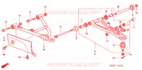 TRIANGLES AVANT pour Honda FOURTRAX 680 RINCON de 2012