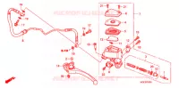 MAITRE CYLINDRE pour Honda VFR 1200 F de 2012