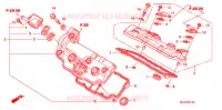 COUVRE CULASSE pour Honda VFR 1200 DCT de 2012