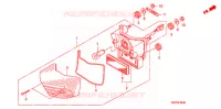 FEU ARRIERE pour Honda XRE 300 ABS de 2012