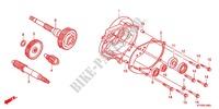 BOITE DE VITESSES pour Honda SH 125 TOP CASE SPECIAL de 2011