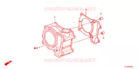 CYLINDRE pour Honda SH 125 TOP CASE SPECIAL de 2011