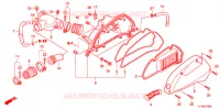 FILTRE A AIR pour Honda SH 125 TOP CASE SPECIAL de 2011