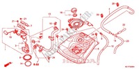 RESERVOIR A CARBURANT pour Honda SH 150 SPECIAL 2E de 2013