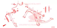 BEQUILLE pour Honda SH 150 SPECIAL 3F de 2013