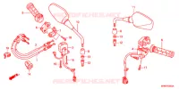 COMMODO   CABLE   RETROVISEUR pour Honda CB 1000 R ABS de 2012