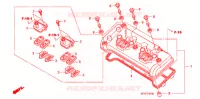 COUVRE CULASSE pour Honda CB 1000 R ABS WHITE de 2012