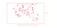 SILENCIEUX TITANE pour Honda CB 1000 R ABS WHITE de 2012