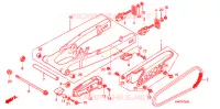 BRAS OSCILLANT pour Honda XRE 300 ABS de 2010