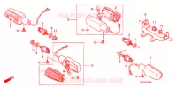 CLIGNOTANT pour Honda XRE 300 ABS de 2010