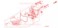 FEU ARRIERE pour Honda XRE 300 ABS de 2010