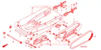 BRAS OSCILLANT pour Honda XRE 300 ABS BR de 2011