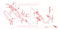 SILENCIEUX D'ECHAPPEMENT pour Honda XRE 300 ABS BR de 2011