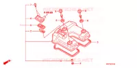 COUVRE CULASSE pour Honda XRE 300 BR de 2011