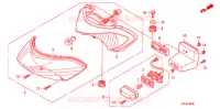 FEU ARRIERE pour Honda INNOVA 125 de 2007